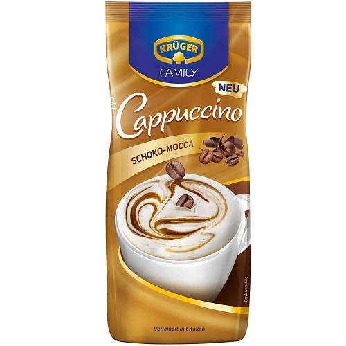 Krüger Cappuccino Schoko Mocca, растворимый, 500 гр Krüger Cappuccino Schoko Mocca, растворимый, 500 гр